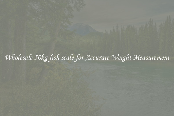 Wholesale 50kg fish scale for Accurate Weight Measurement