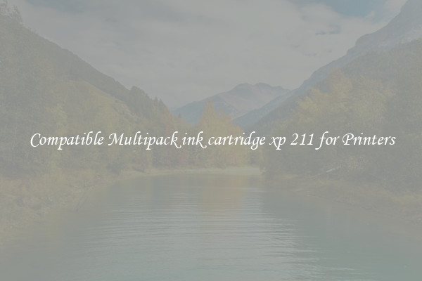 Compatible Multipack ink cartridge xp 211 for Printers