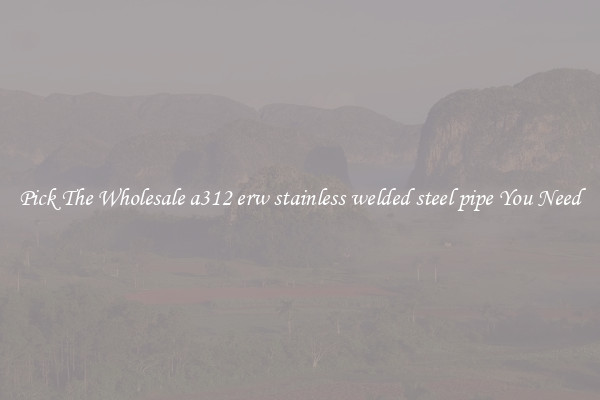 Pick The Wholesale a312 erw stainless welded steel pipe You Need