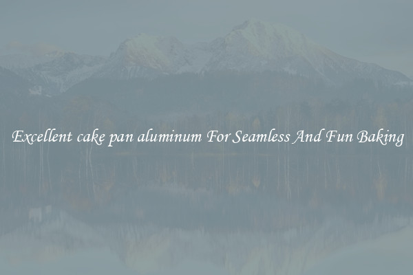 Excellent cake pan aluminum For Seamless And Fun Baking